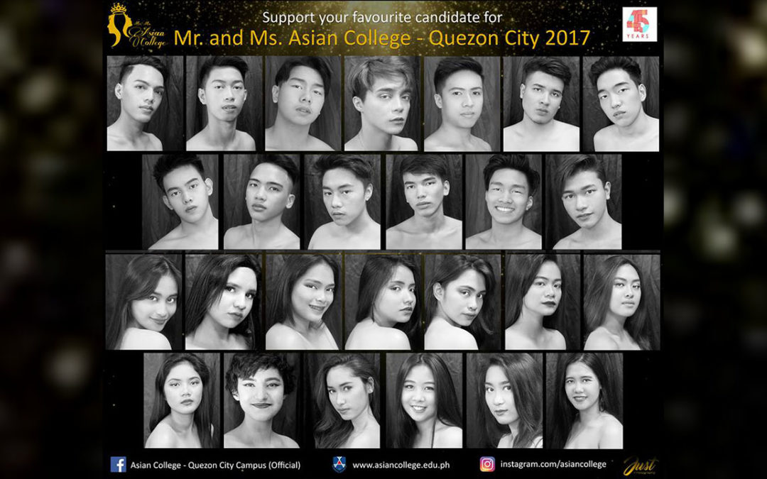 Mr and Ms Asian College 2017