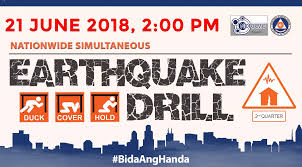 2nd Quarter Earthquake Drill