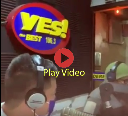 Dumaguete campus promoted on Live Radio YES-FM by AC Mktg. Director Restie Concepcion