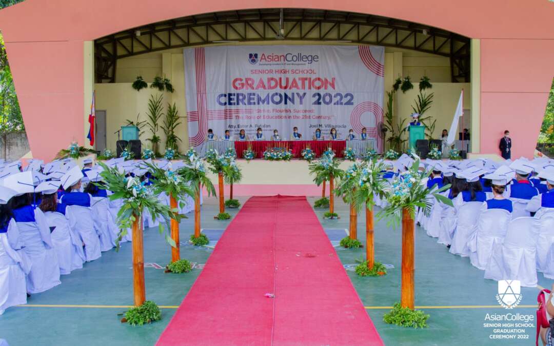 Asian College: Commencement Exercises and Graduation Ceremony 2022 amidst the Pandemic