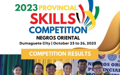 2023 TESDA Provincial Skills Competition Results